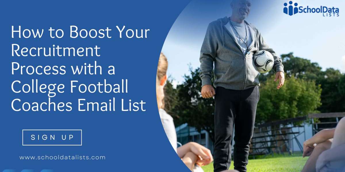 How to Boost Your Recruitment Process with a College Football Coaches Email List