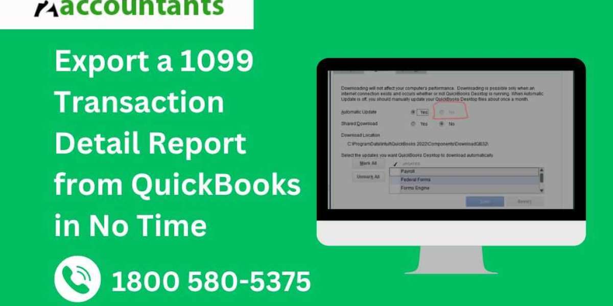 Export a 1099 Transaction Detail Report from QuickBooks in No Time