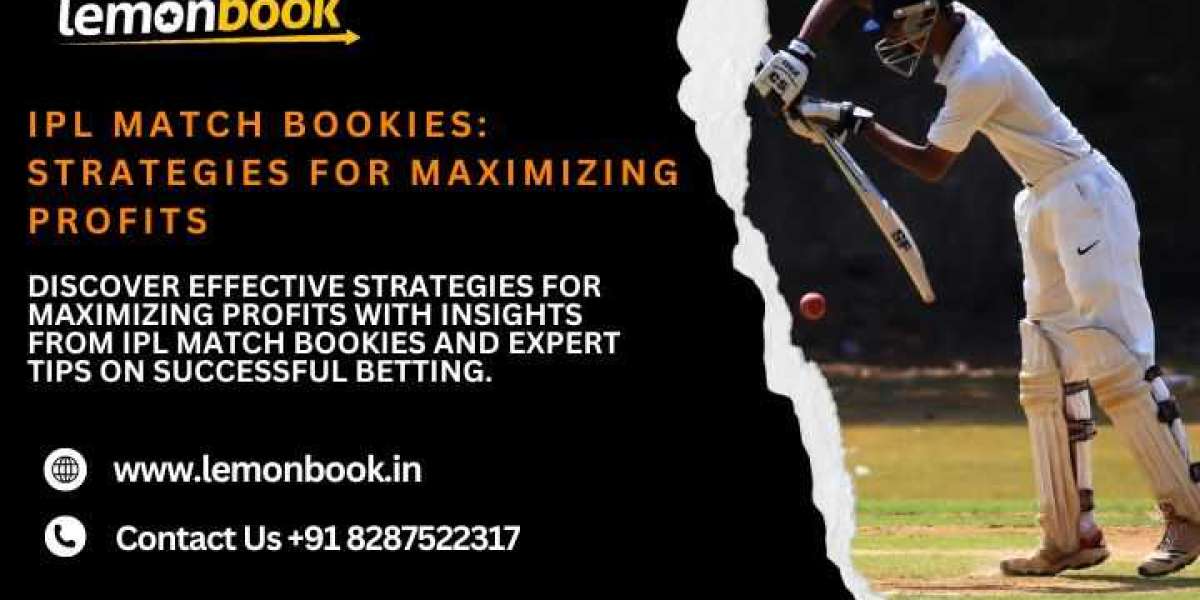 IPL Match Bookies: Strategies for Maximizing Profits