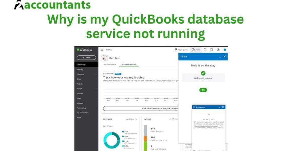 Why is my QuickBooks database service not running