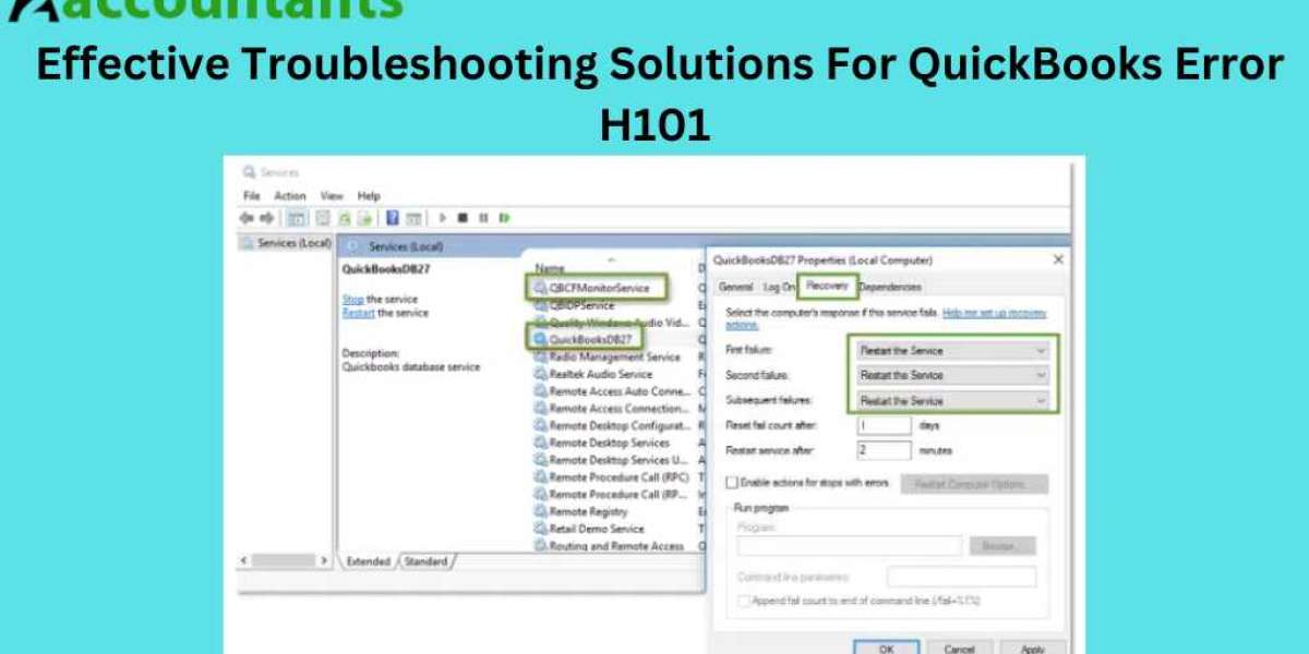 Effective Troubleshooting Solutions For QuickBooks Error H101