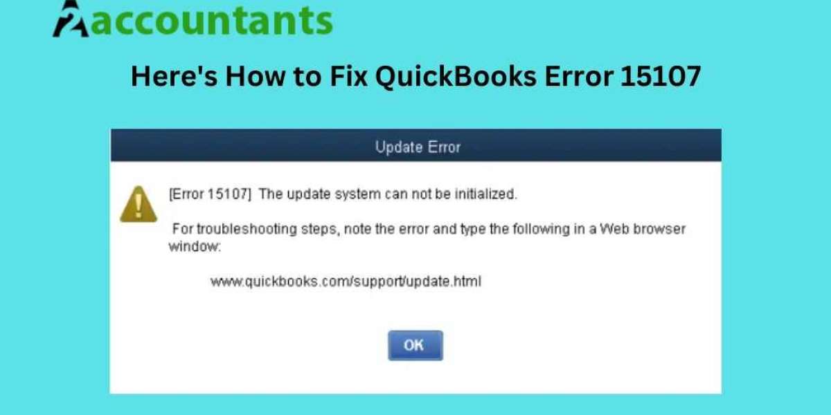 Here's How to Fix QuickBooks Error 15107