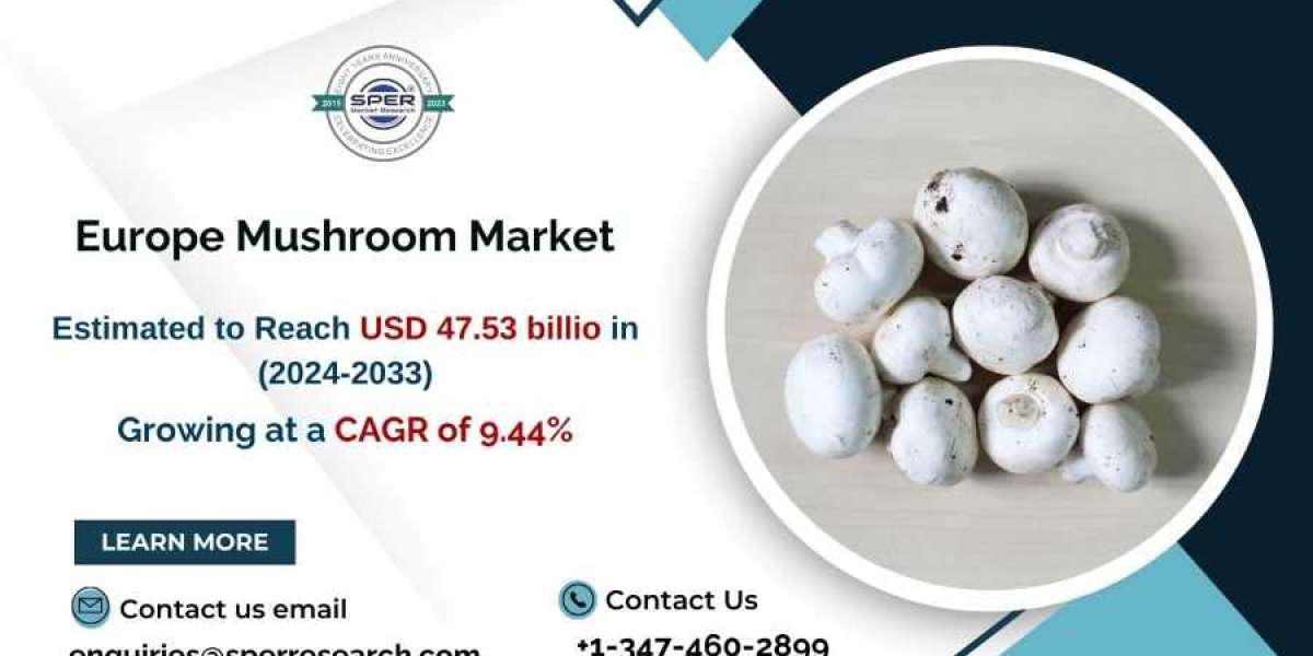 Europe Mushroom Market Growth, Demand, Rising Trends, Revenue, CAGR Status, Business Challenges, Future Opportunities an