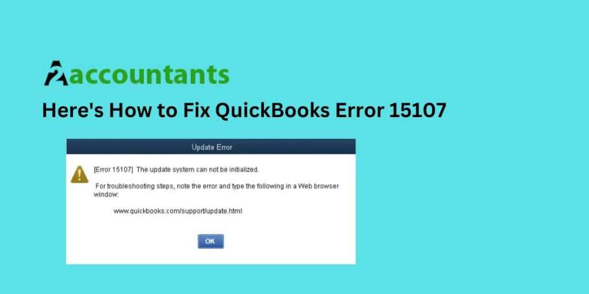 Here's How to Fix QuickBooks Error 15107
