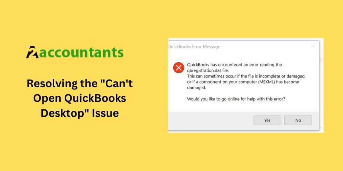 Resolving the "Can't Open QuickBooks Desktop" Issue