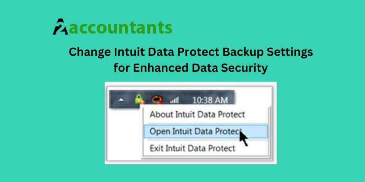 Change Intuit Data Protect Backup Settings for Enhanced Data Security