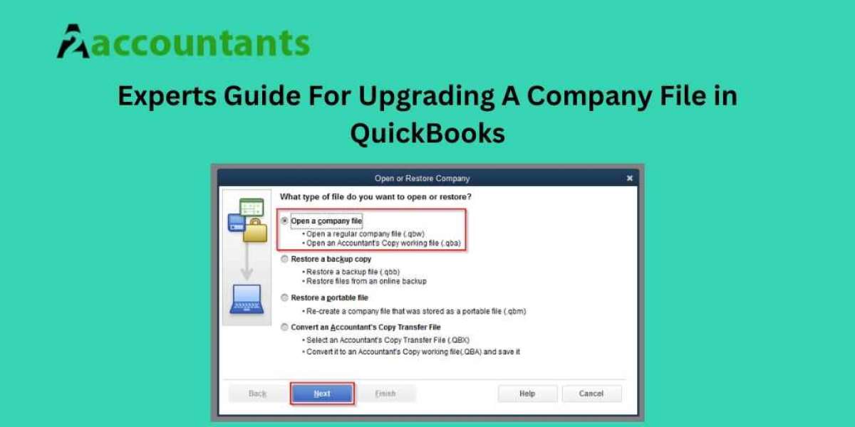 Experts Guide For Upgrading A Company File in QuickBooks
