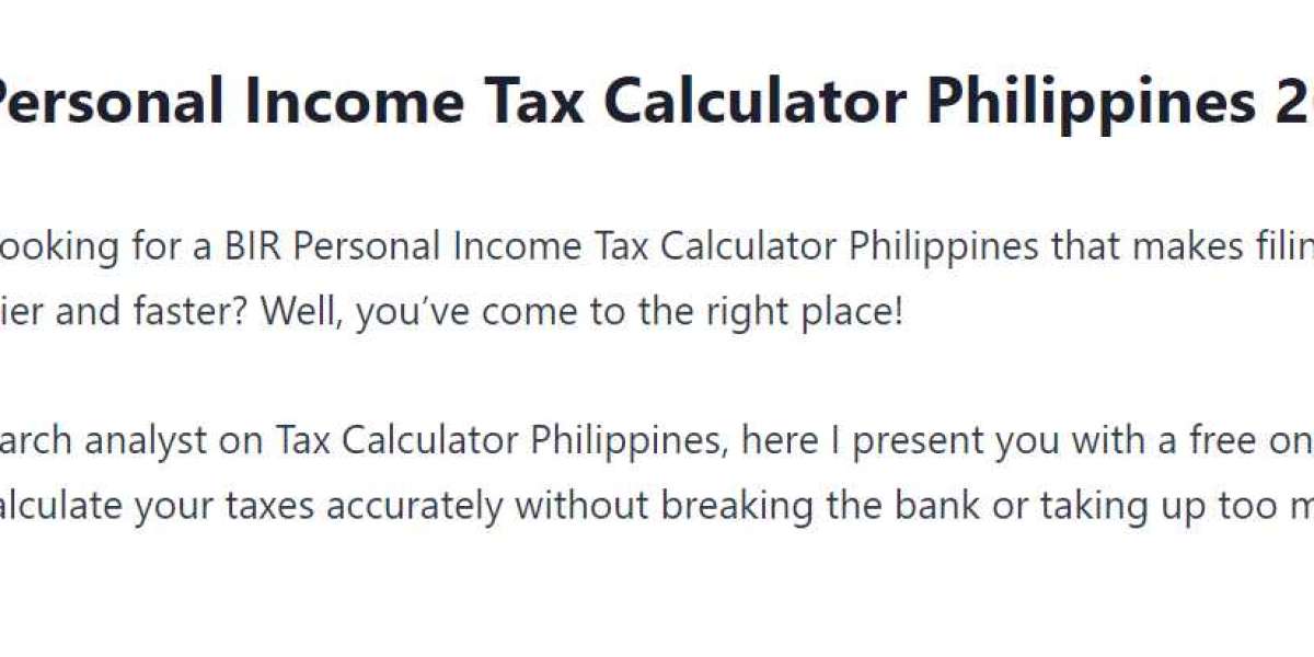 Understanding Tax for Employees in the Philippines with TaxCalculatorPhilippines
