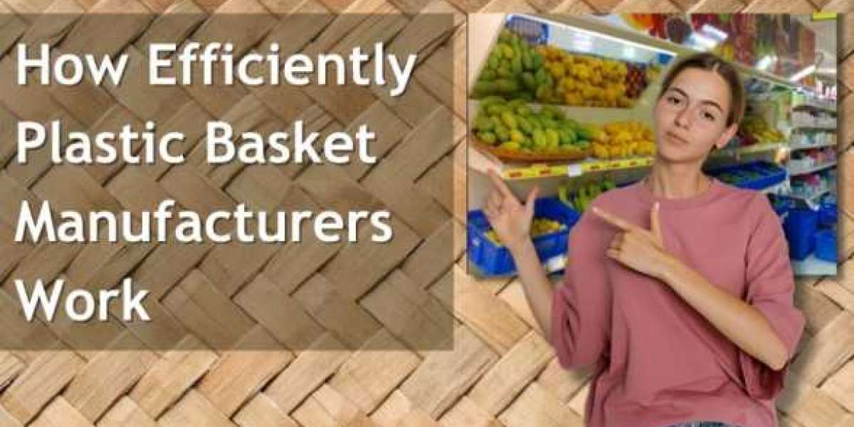 How Efficiently Plastic Basket Manufacturers Work