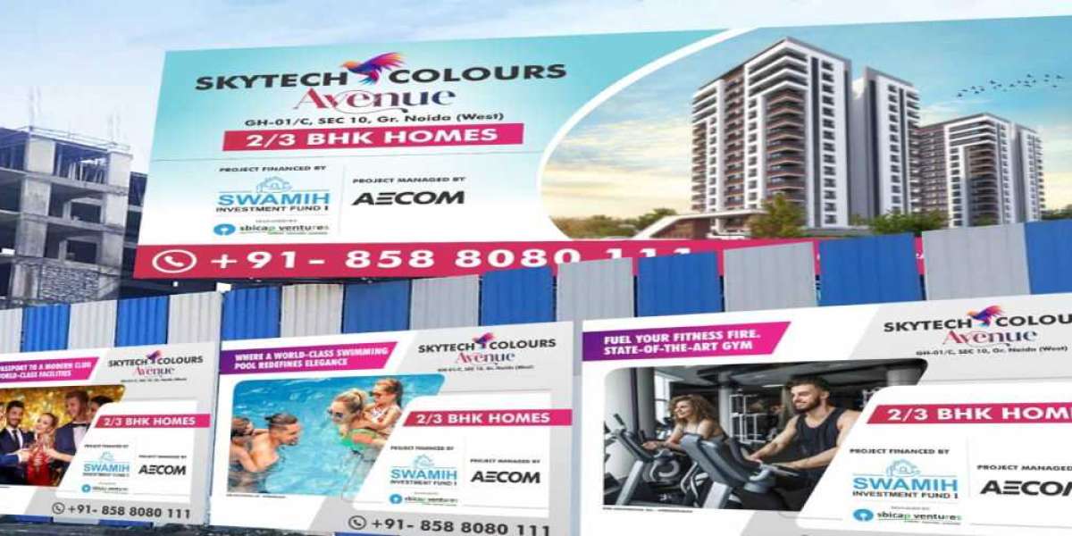 Skytech Colours  Avenue: A Luxurious Residential Haven in Sector-10, Greater Noida West