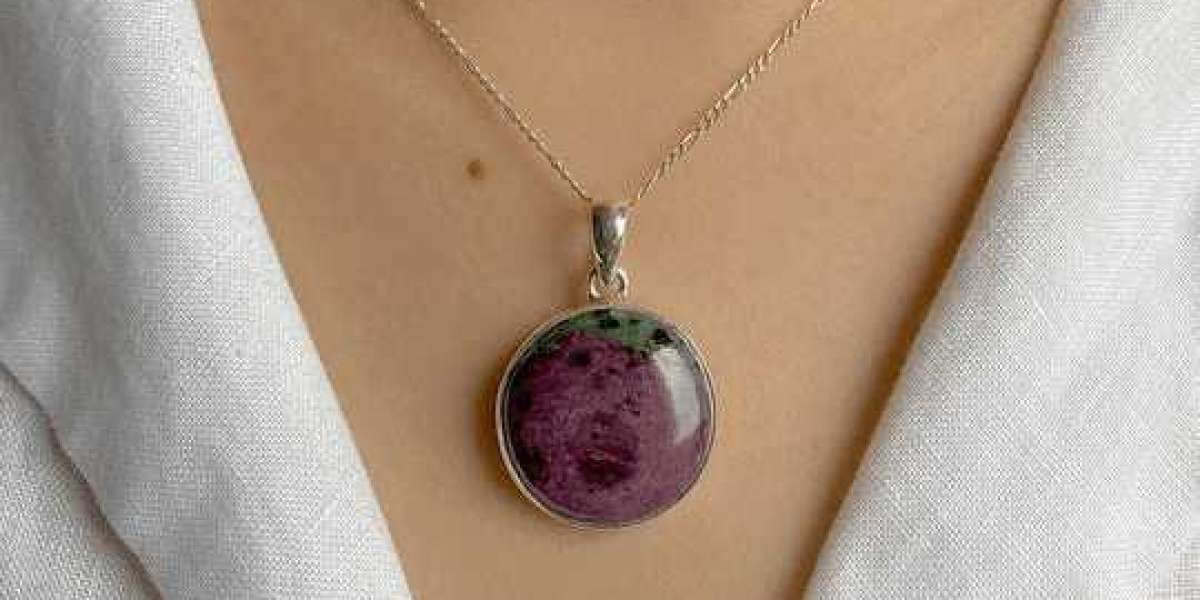 Ruby Zoisite Jewelry: Embracing Ethereal Radiance